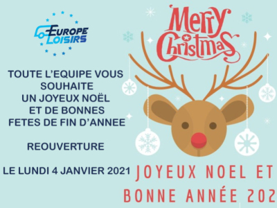 Bonnes fêtes de fin d'année !