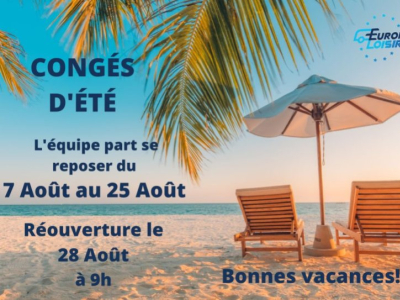 Congés d'été 2023